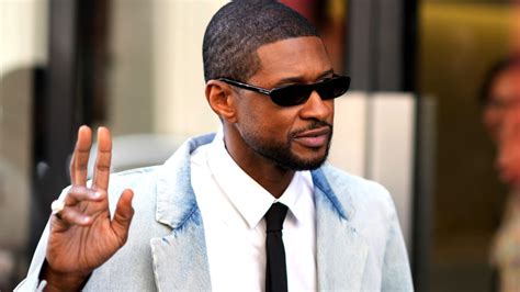 does usher have aids